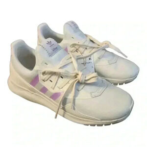 Adidas Originals Flex J Disney The Little Mermaid White Womens Sneakers Size 6
